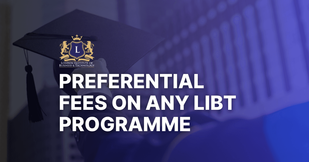 Preferential Fees on Any LIBT Programme