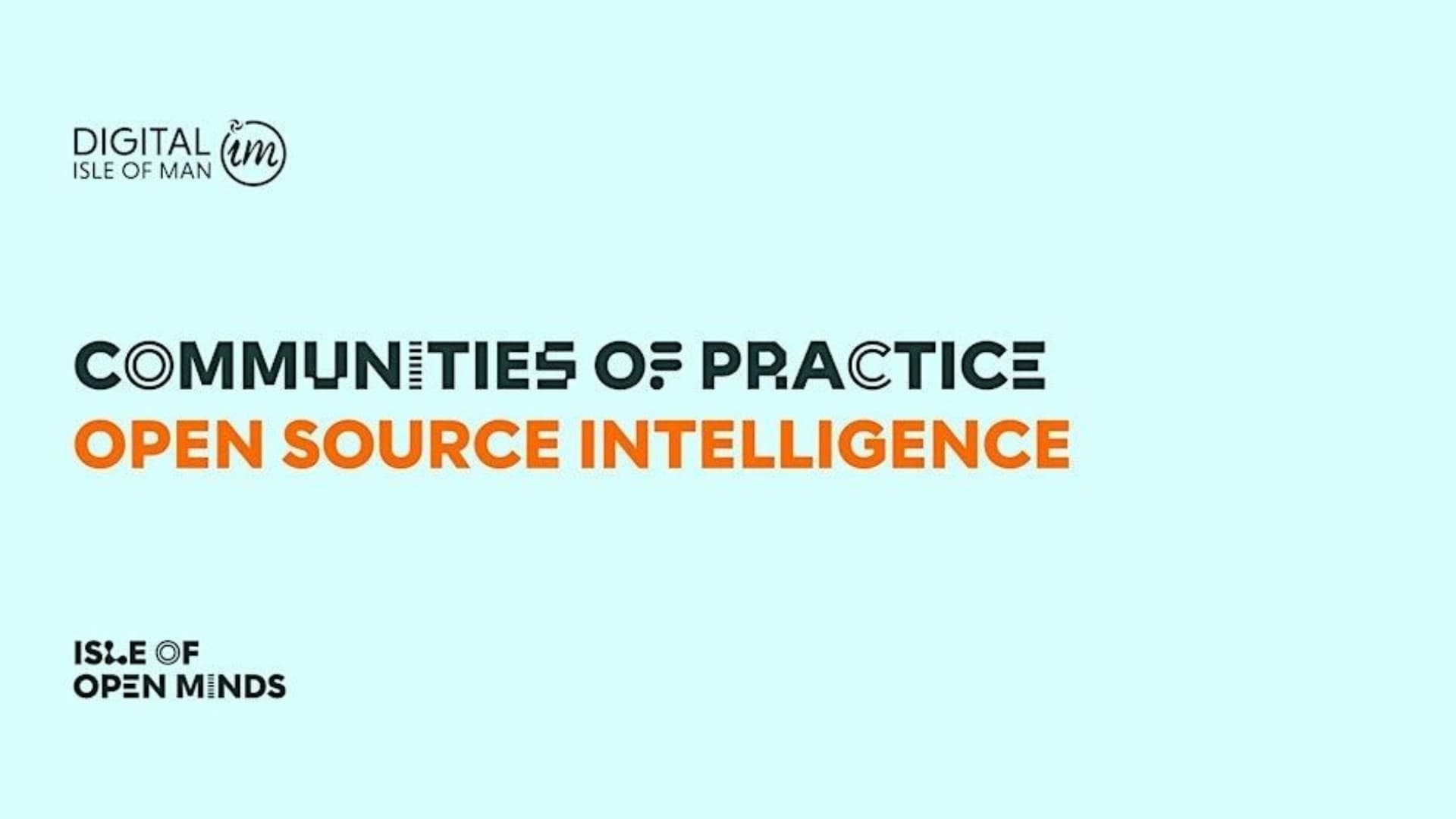 Communities of Practice: Open Source Intelligence